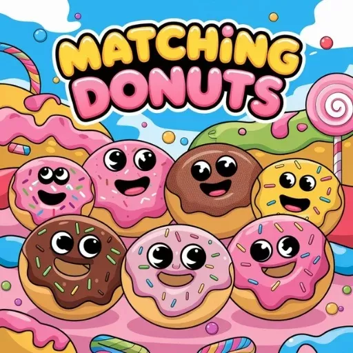 Matching Donuts: A Sweet Matching Frenzy