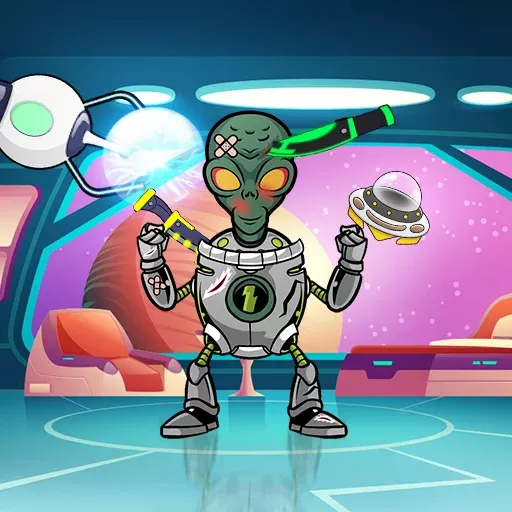 Kick The Alien: De-Stress with Intergalactic Fun