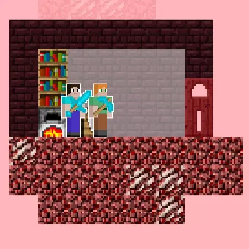 Nether Gauntlet: Escape the Crimson Maze